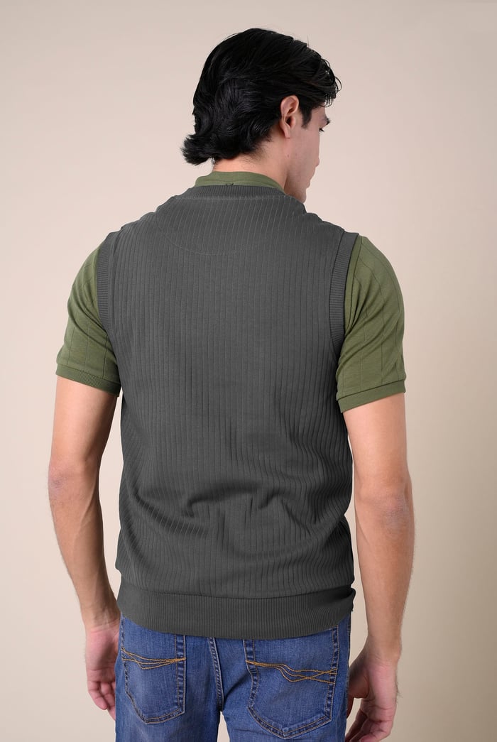 Mens Rib Vest