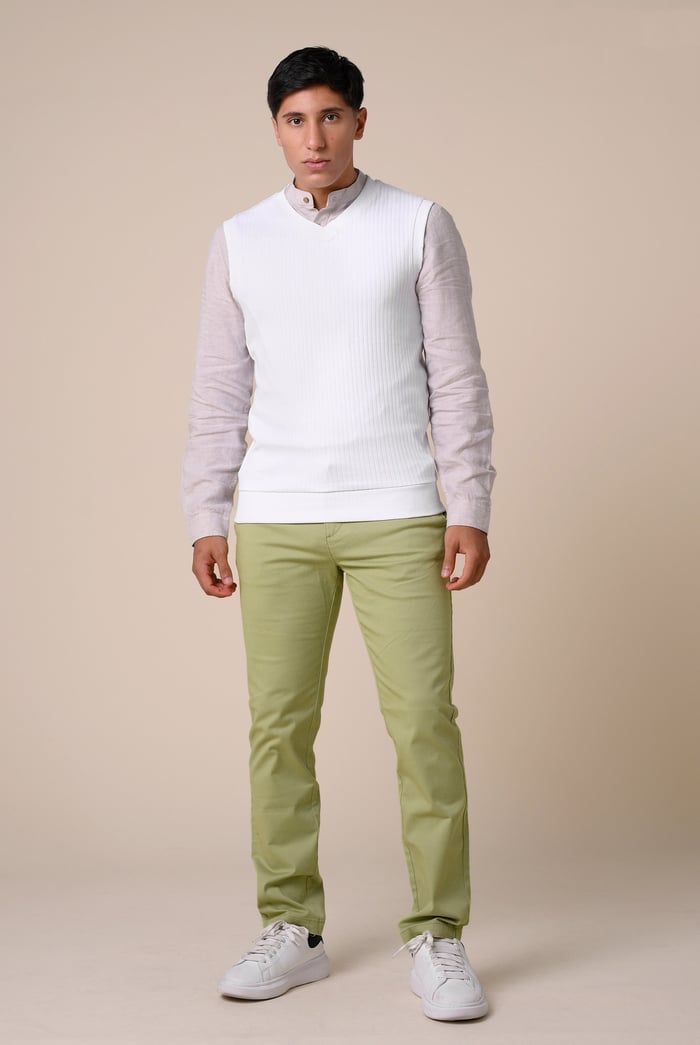 Mens Rib Vest