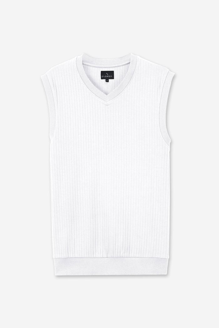 Mens Rib Vest