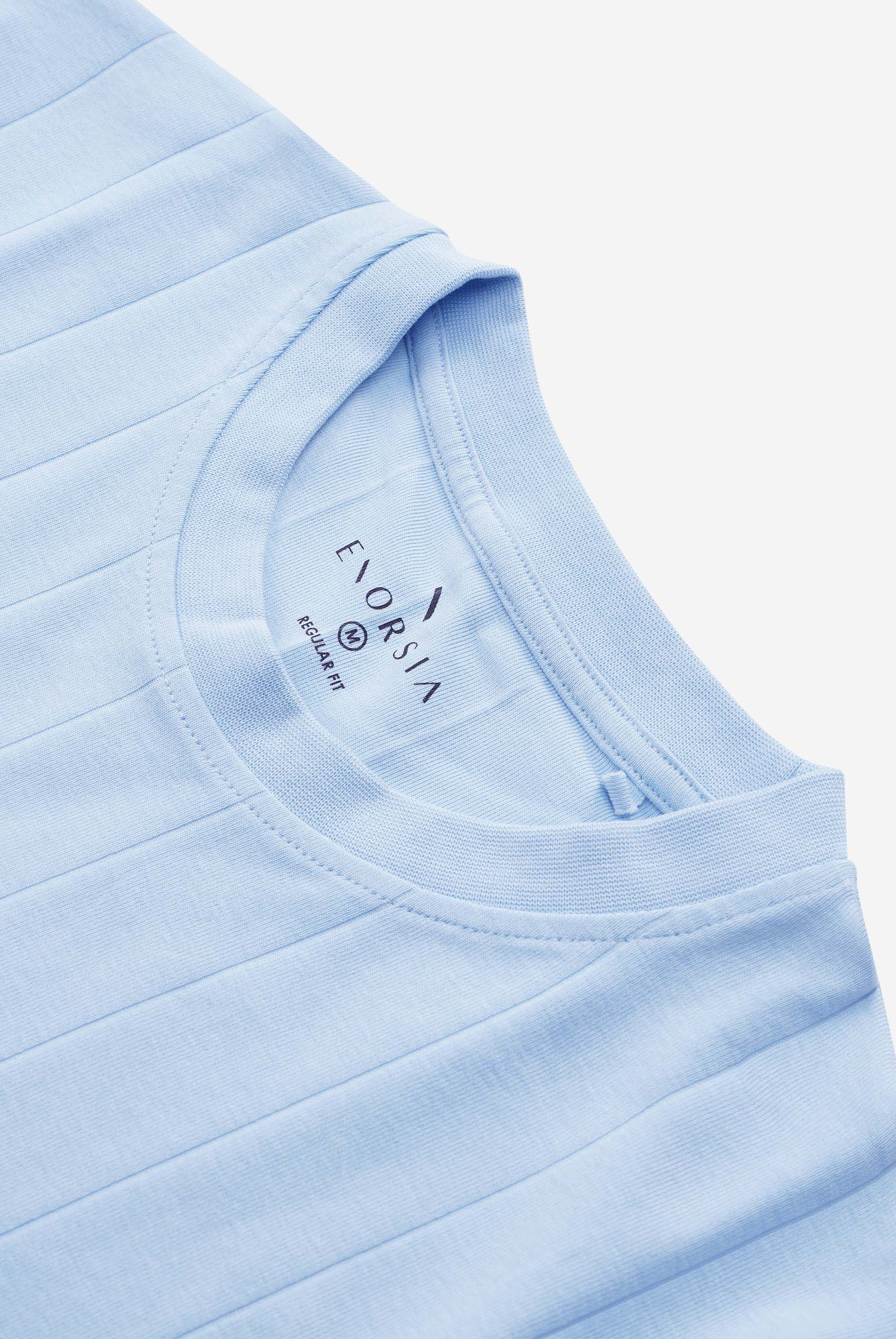 Soft Cotton Design Rib T-shirt