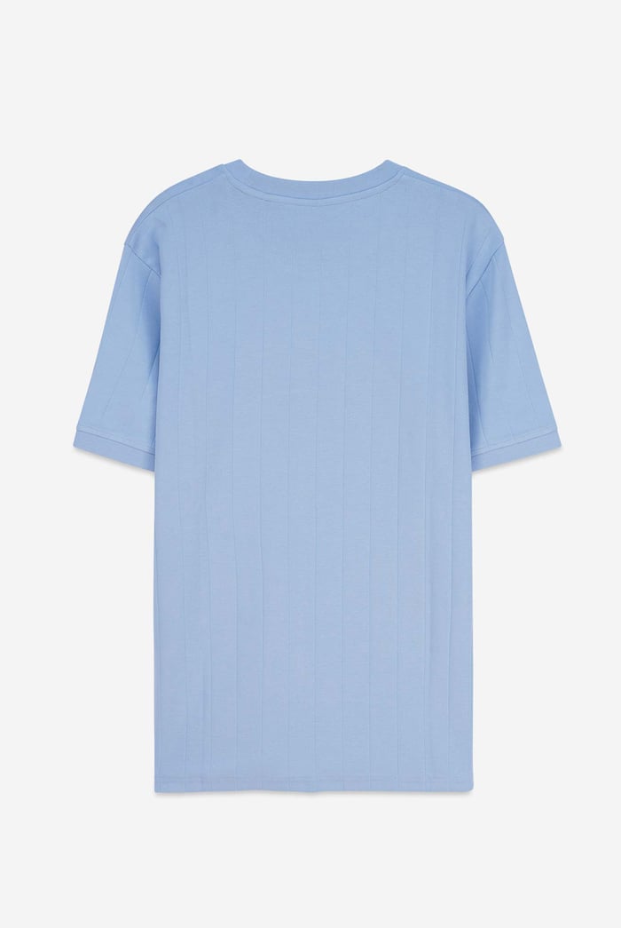 Soft Cotton Design Rib T-shirt