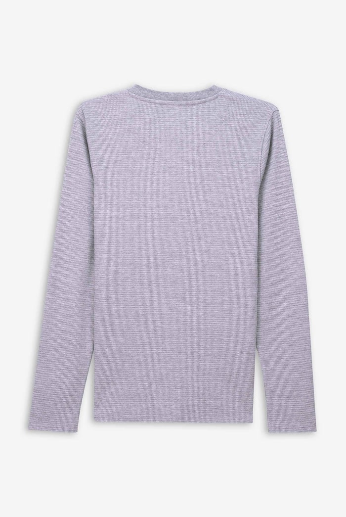 Long Sleeve Waffle T-Shirt