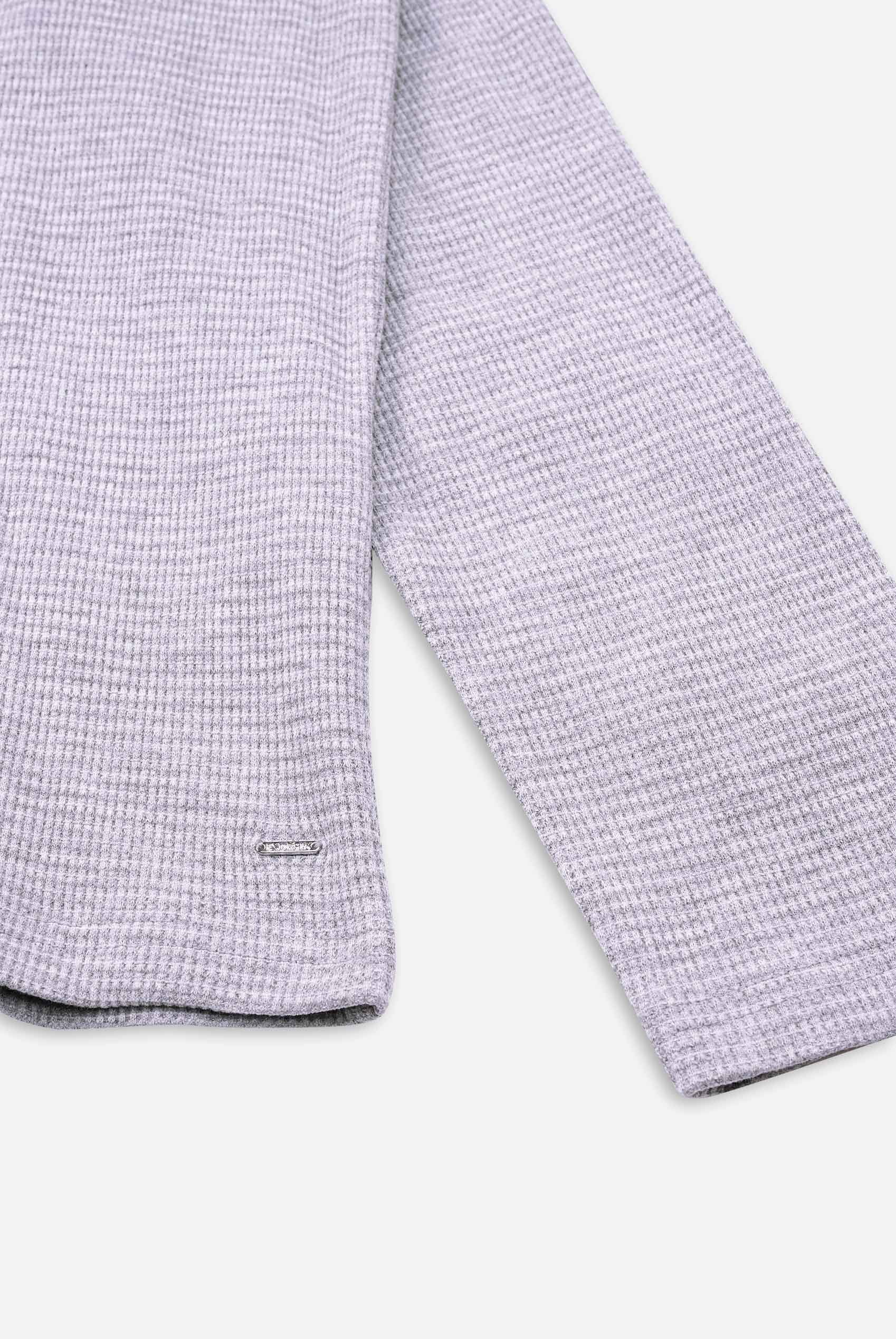 Long Sleeve Waffle T-Shirt
