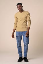 Long Sleeve Waffle T-Shirt