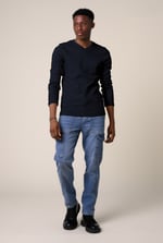 Long Sleeve Waffle T-Shirt
