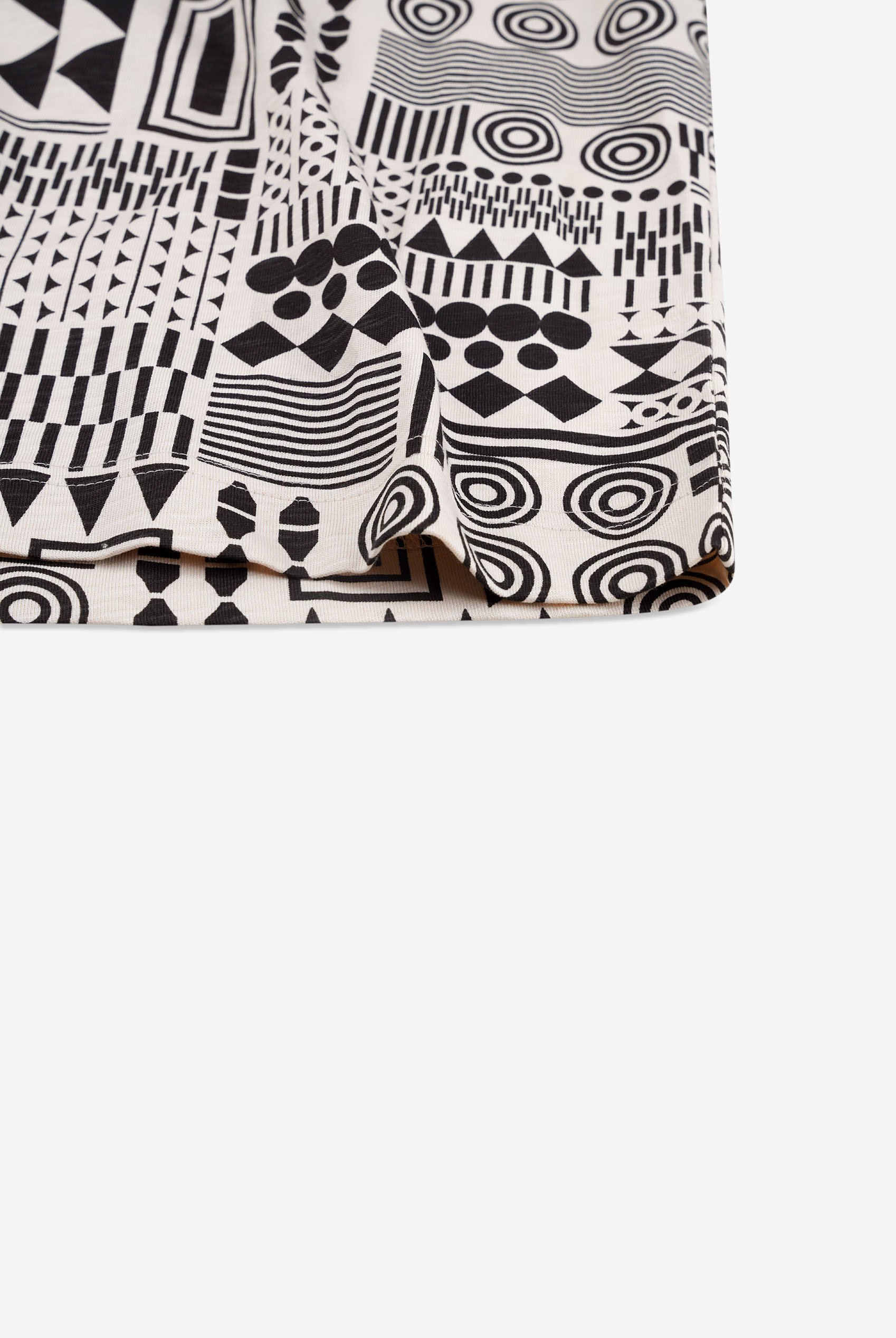 Mens Geometric Printed T-Shirt