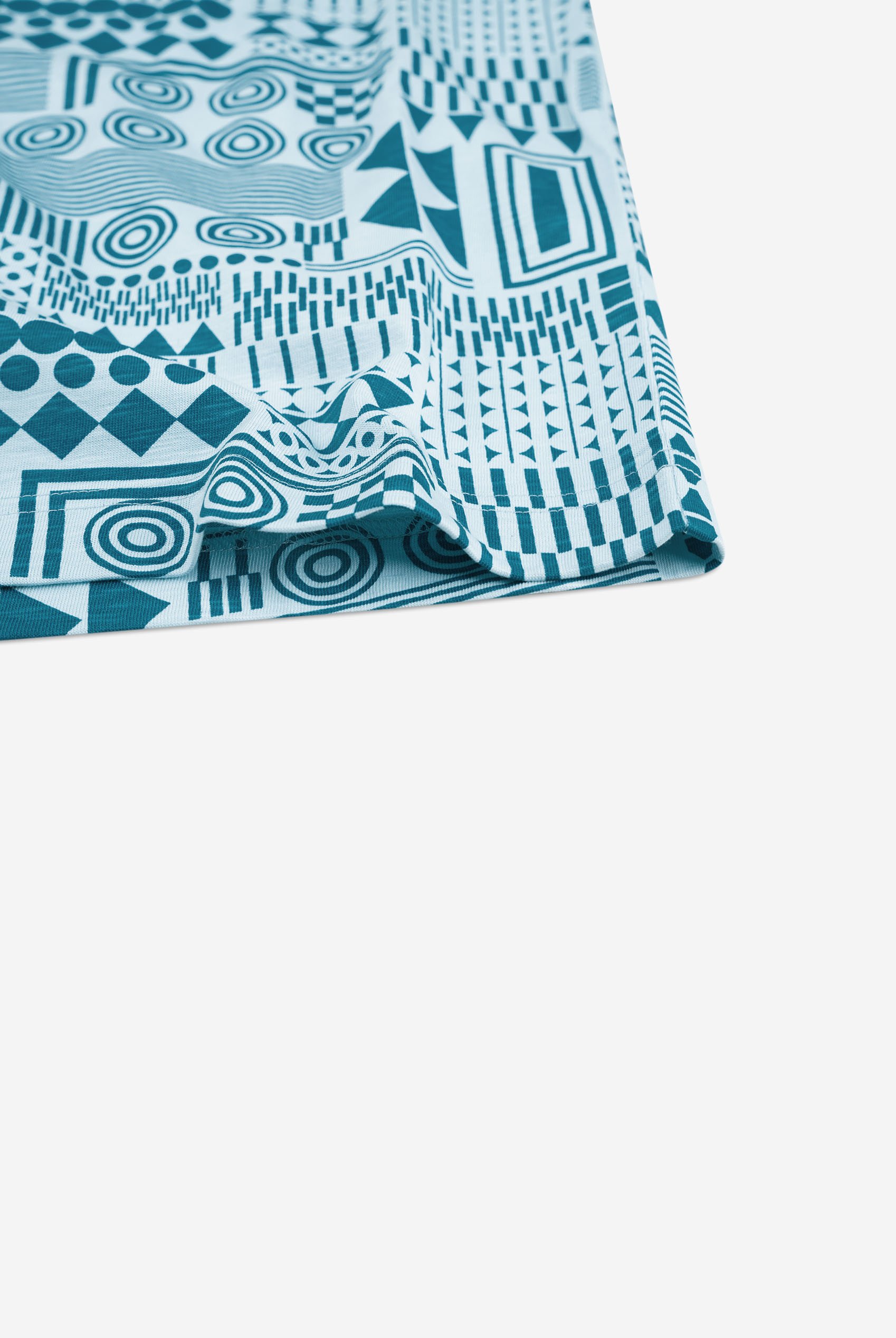 Mens Geometric Printed T-Shirt