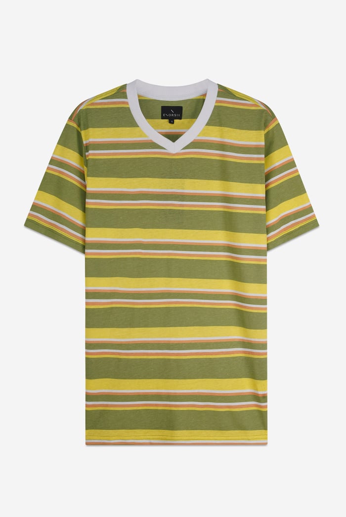 Engineering Stripe Mens T-Shirt