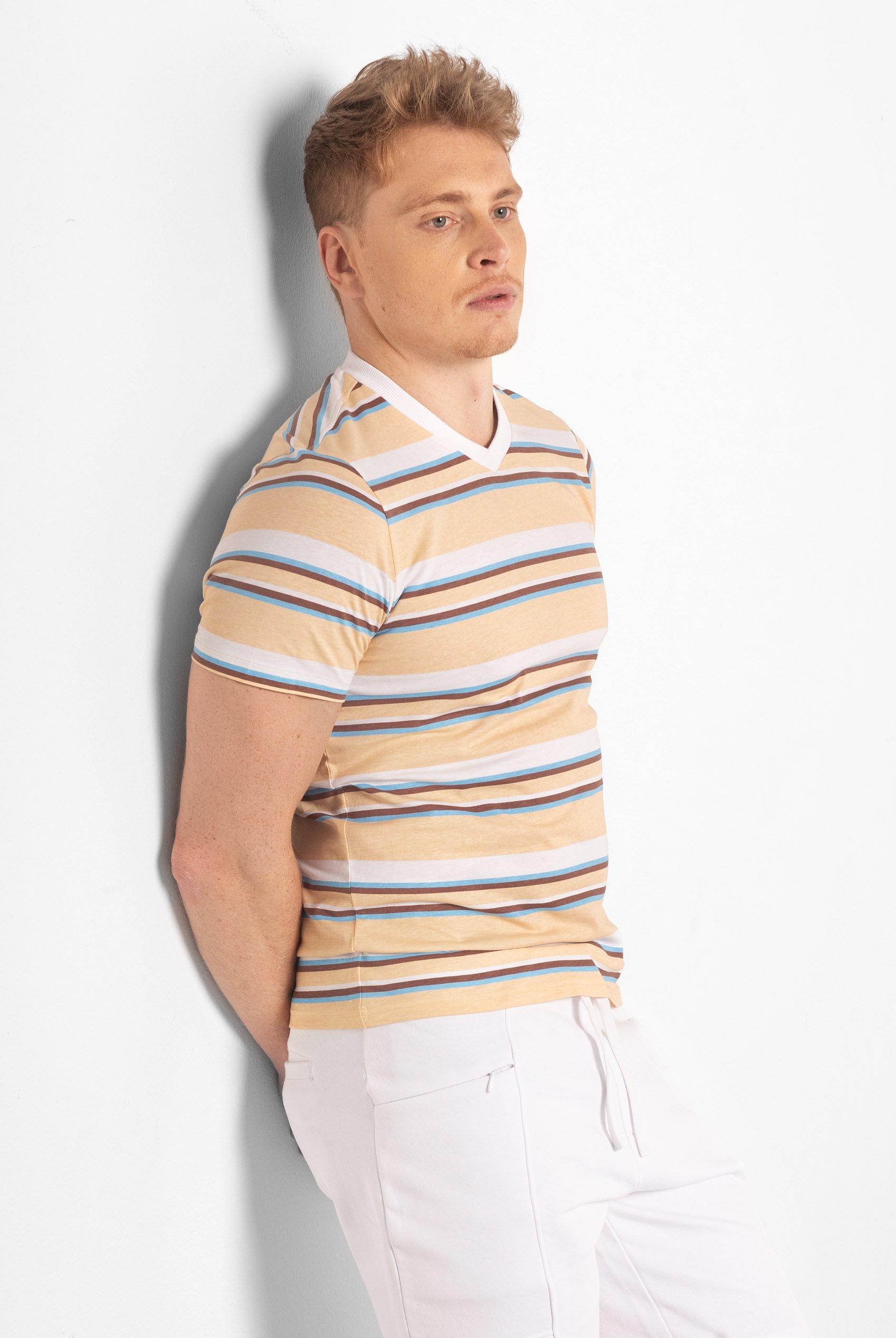Engineering Stripe Mens T-Shirt