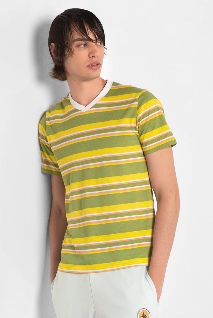 Engineering Stripe Mens T-Shirt
