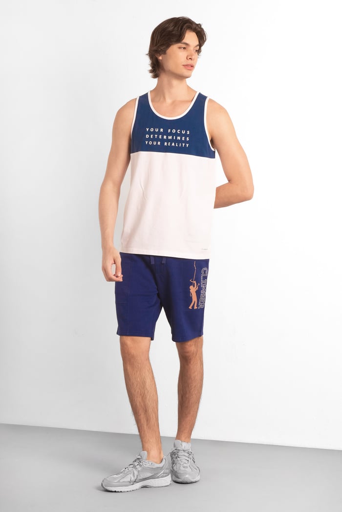 Colour Block Tank Top