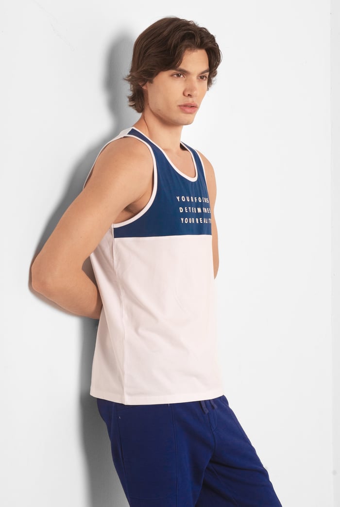 Colour Block Tank Top