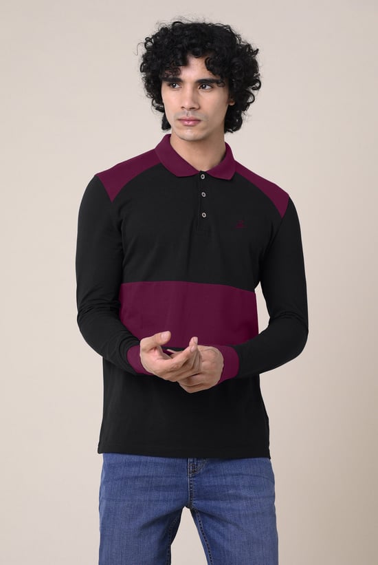 Mens Cut & Sew Pique Polo