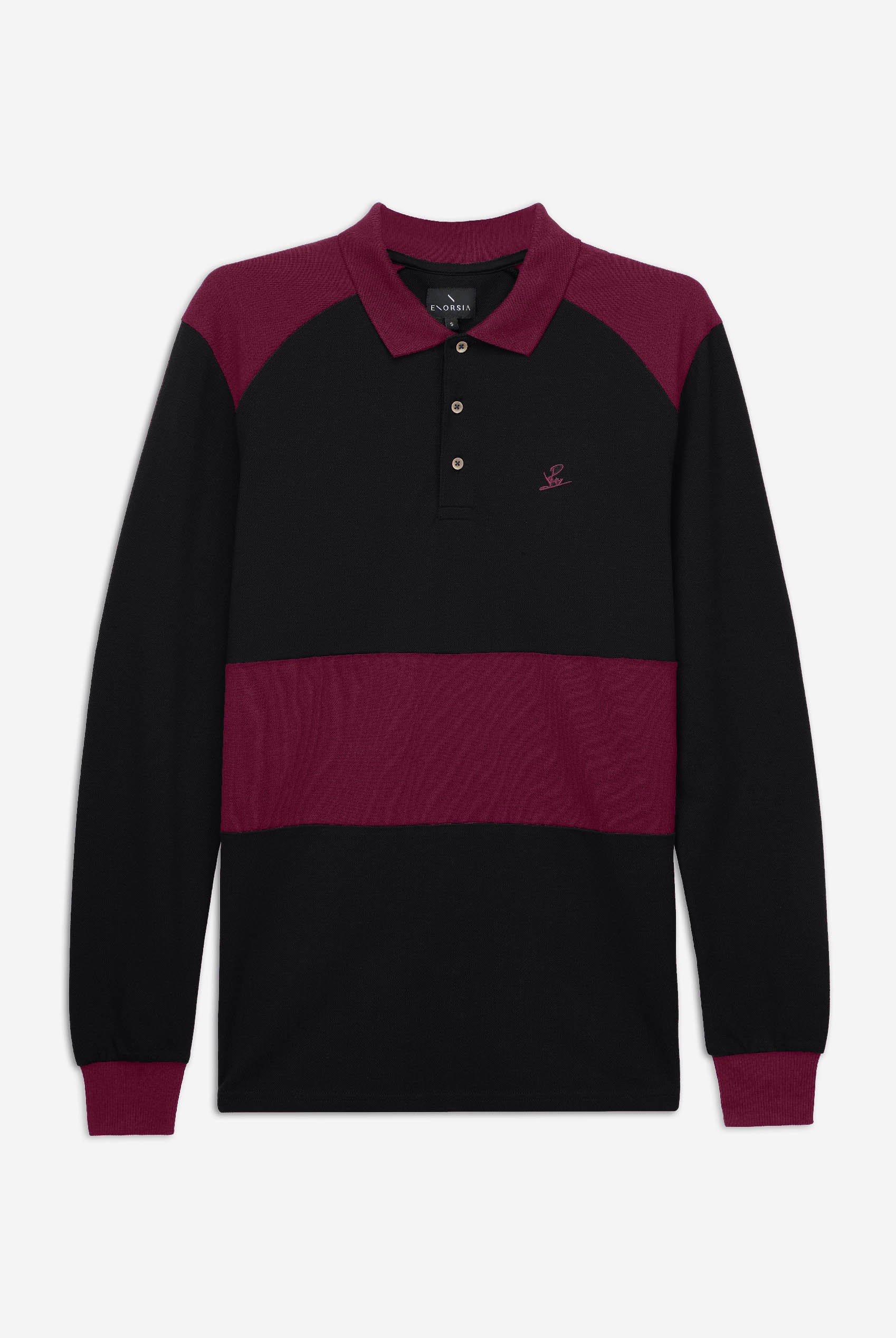 Mens Cut & Sew Pique Polo