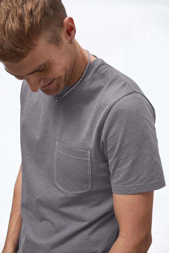 Front Pocket Short Sleeve T-Shirt