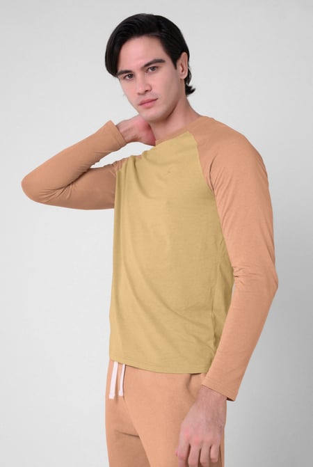 Yellow Classic  Raglan Sleeve T-Shirt