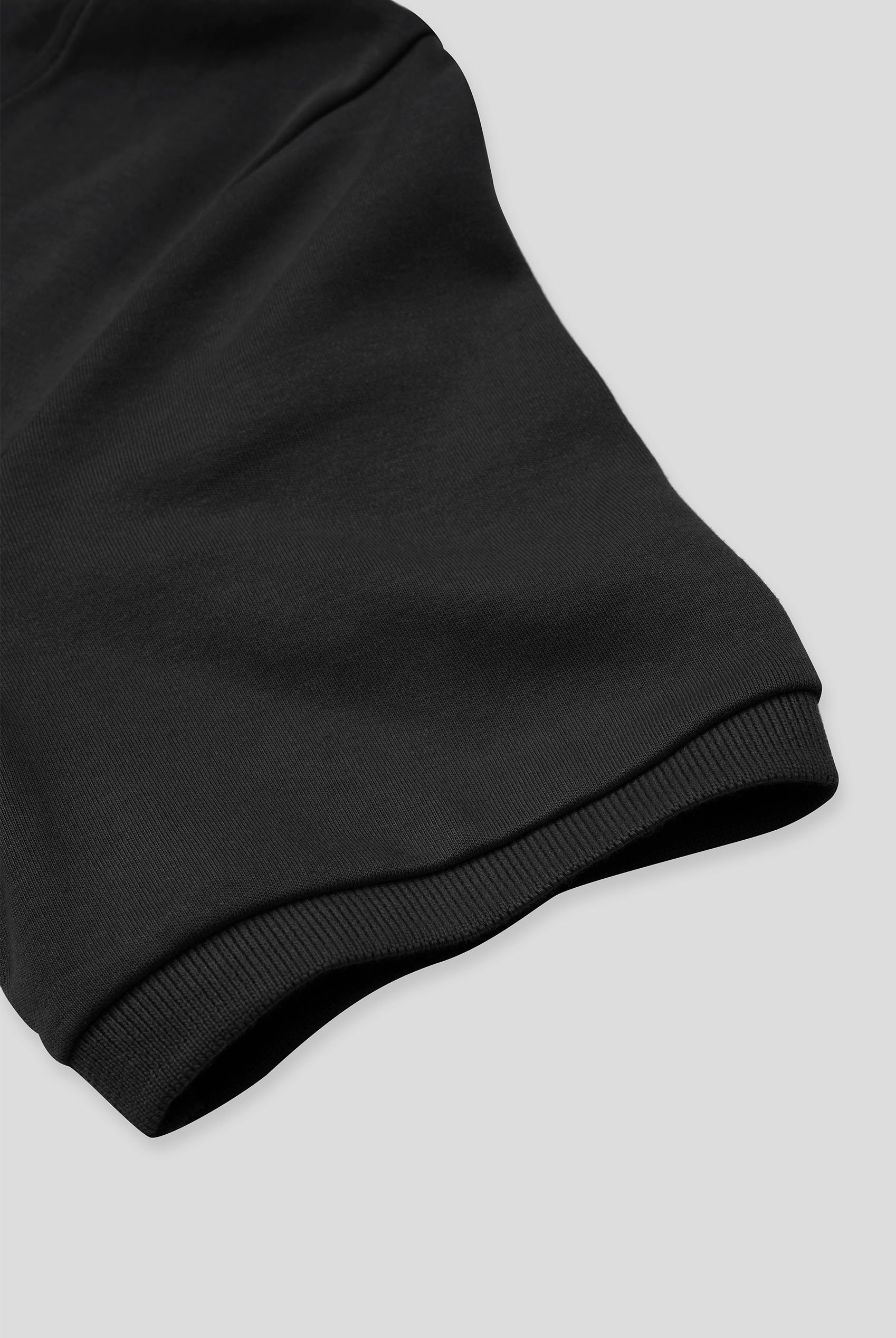 Ribbed Zip Neck Short Sleeve Polo