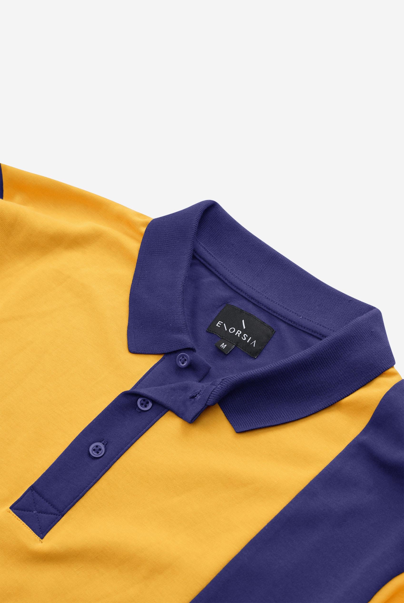 Colour Block Polo Shirt