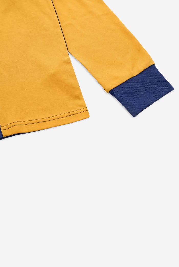 Colour Block Polo Shirt