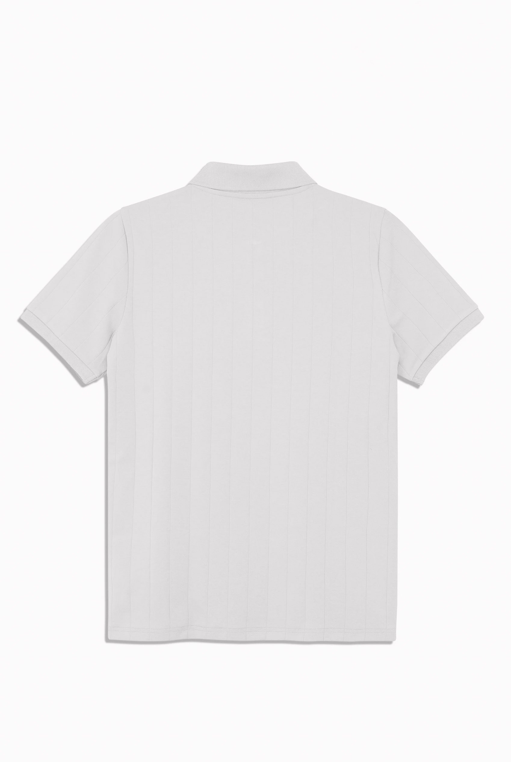 Enorsia Muscle Ribbed Polo Shirt