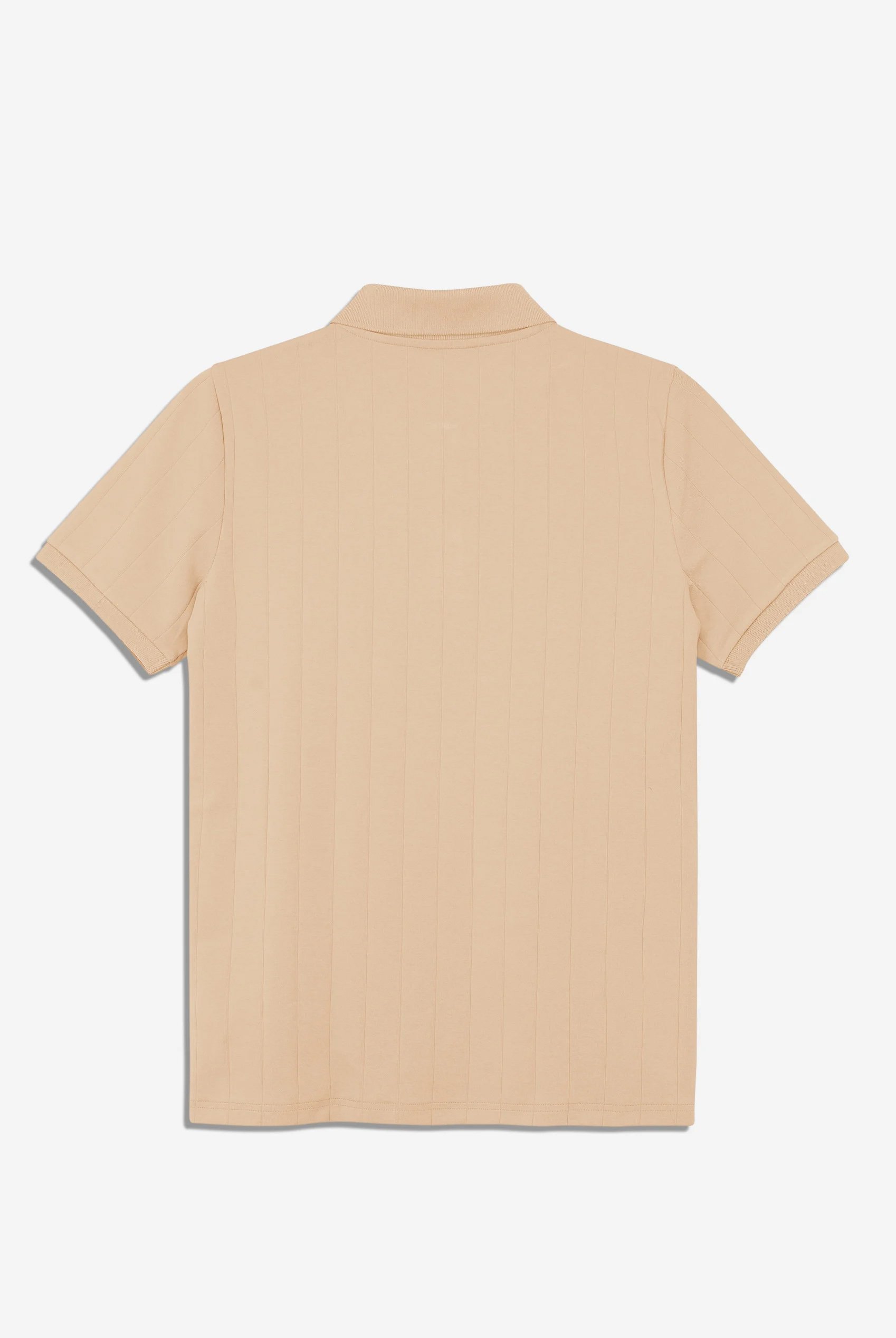 Enorsia Muscle Ribbed Polo Shirt