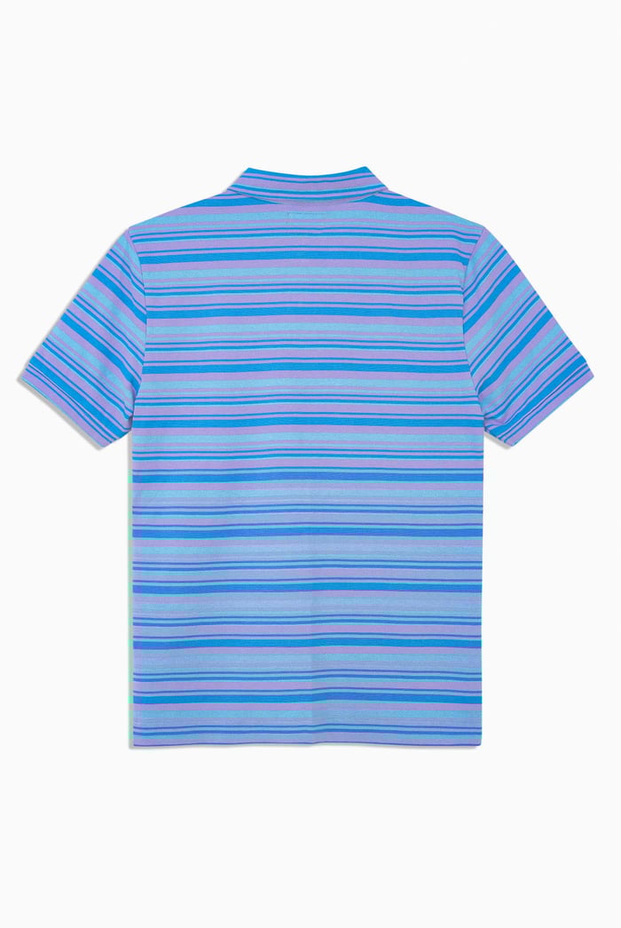 Casual Yarn Dyed Polo Shirt