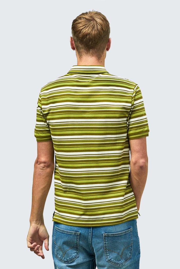 Casual Yarn Dyed Polo Shirt