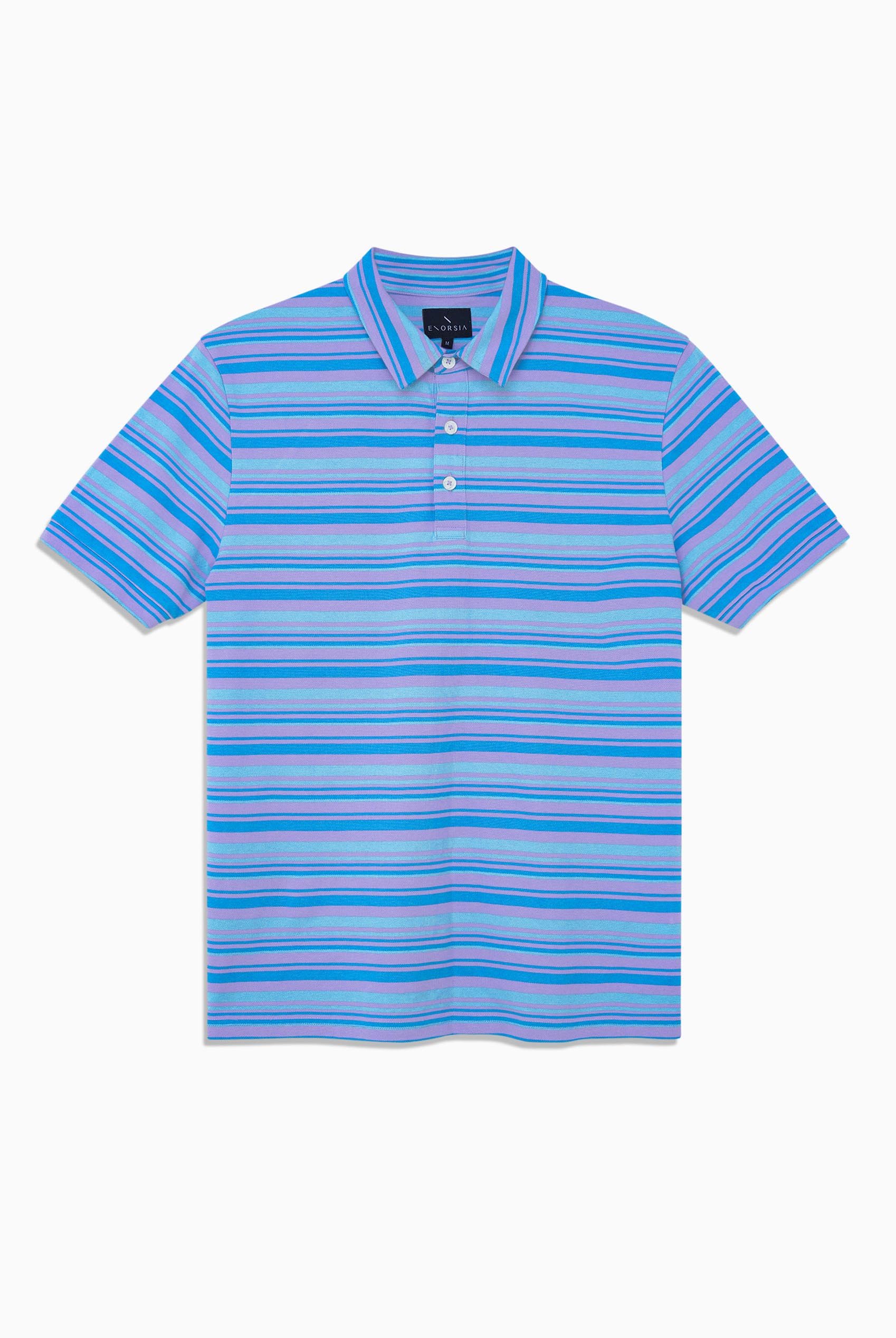 Casual Yarn Dyed Polo Shirt