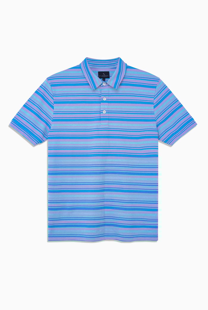 Casual Yarn Dyed Polo Shirt
