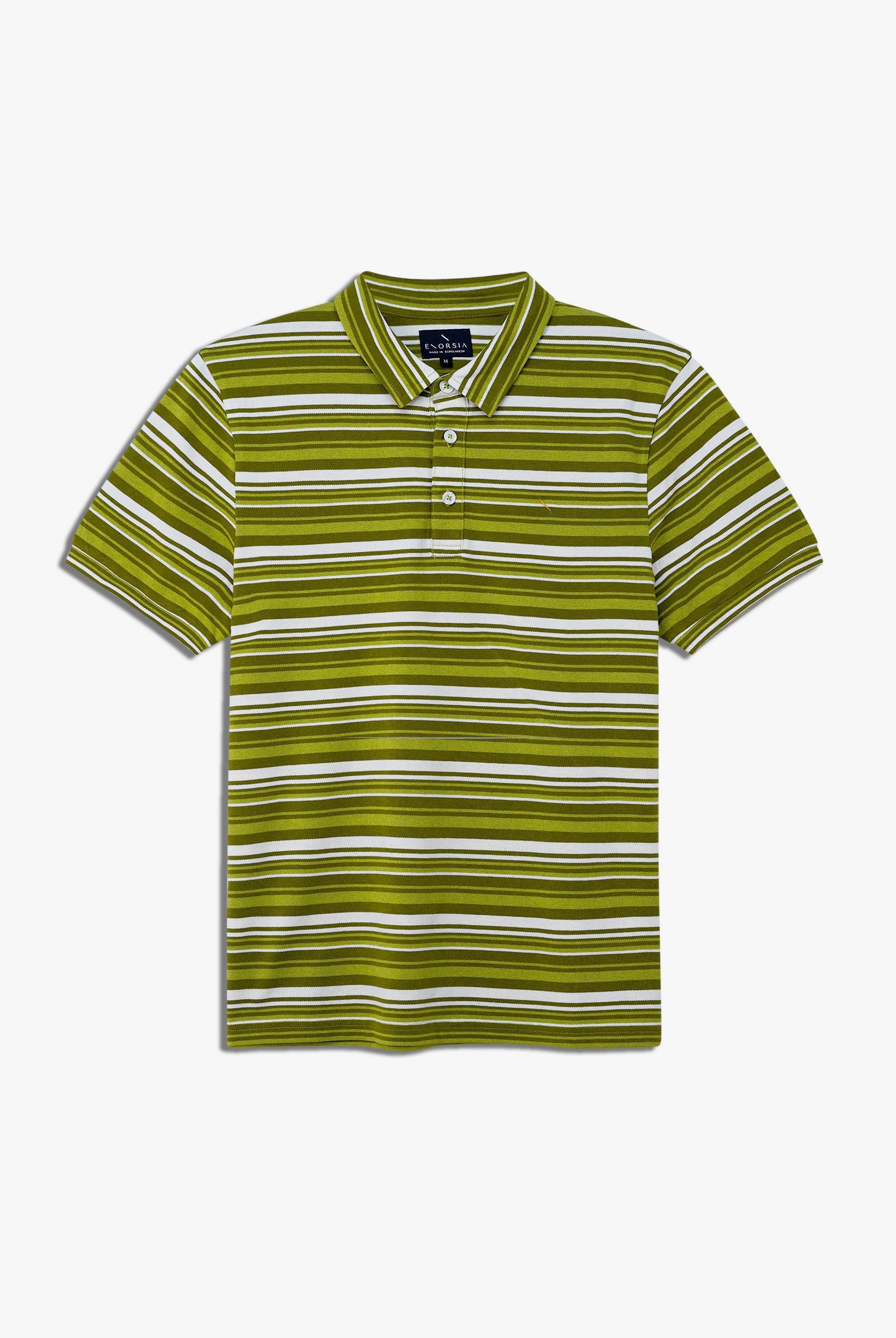 Casual Yarn Dyed Polo Shirt