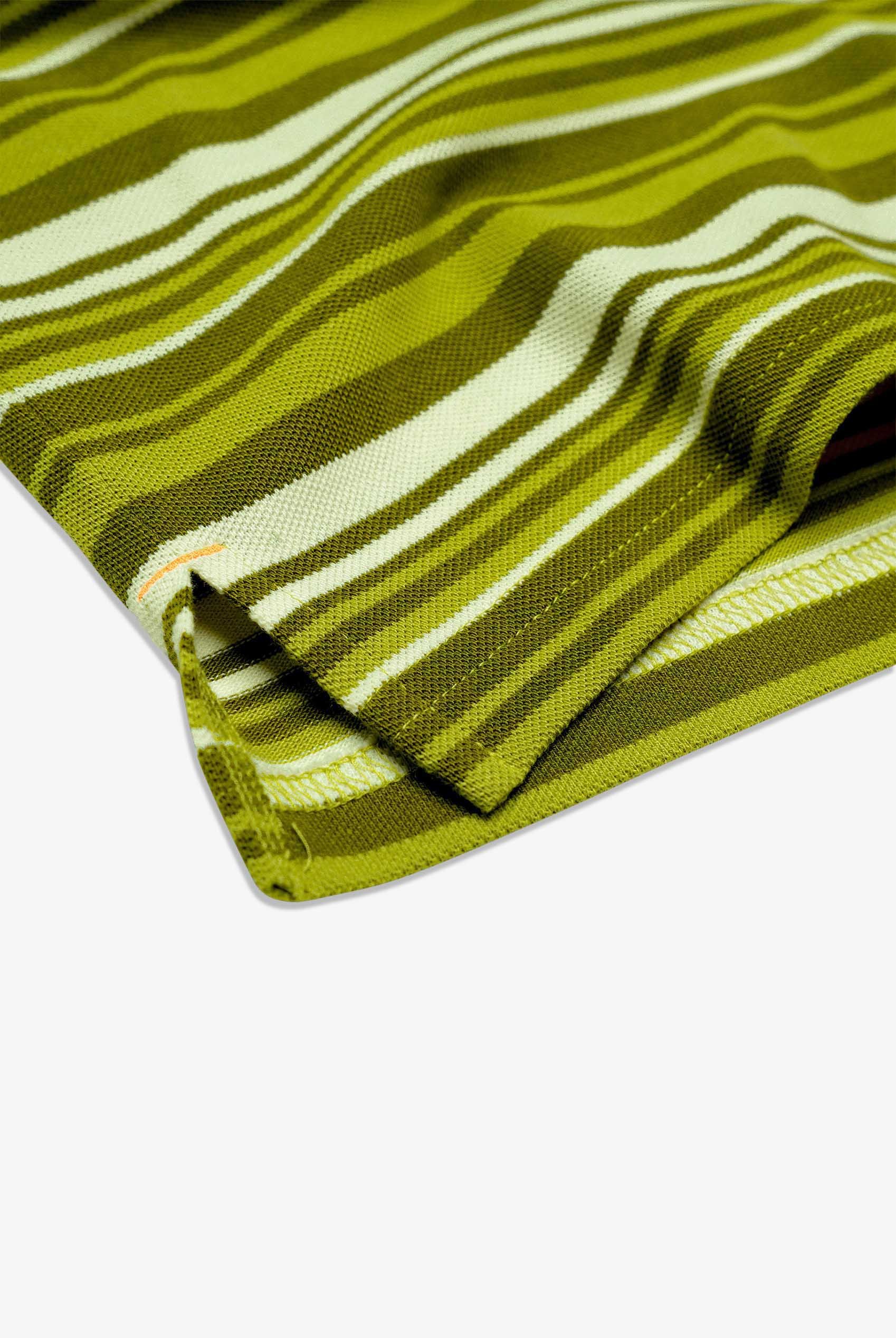 Casual Yarn Dyed Polo Shirt