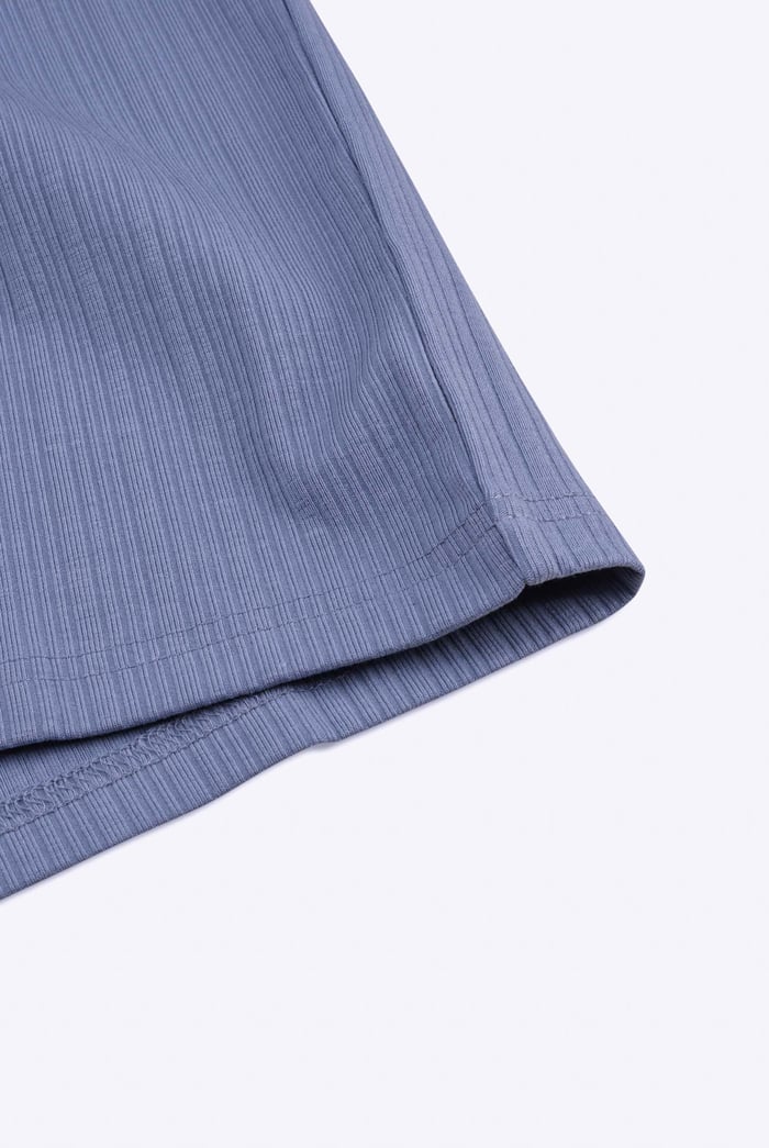 Rib Textured Men’s Polo Shirt