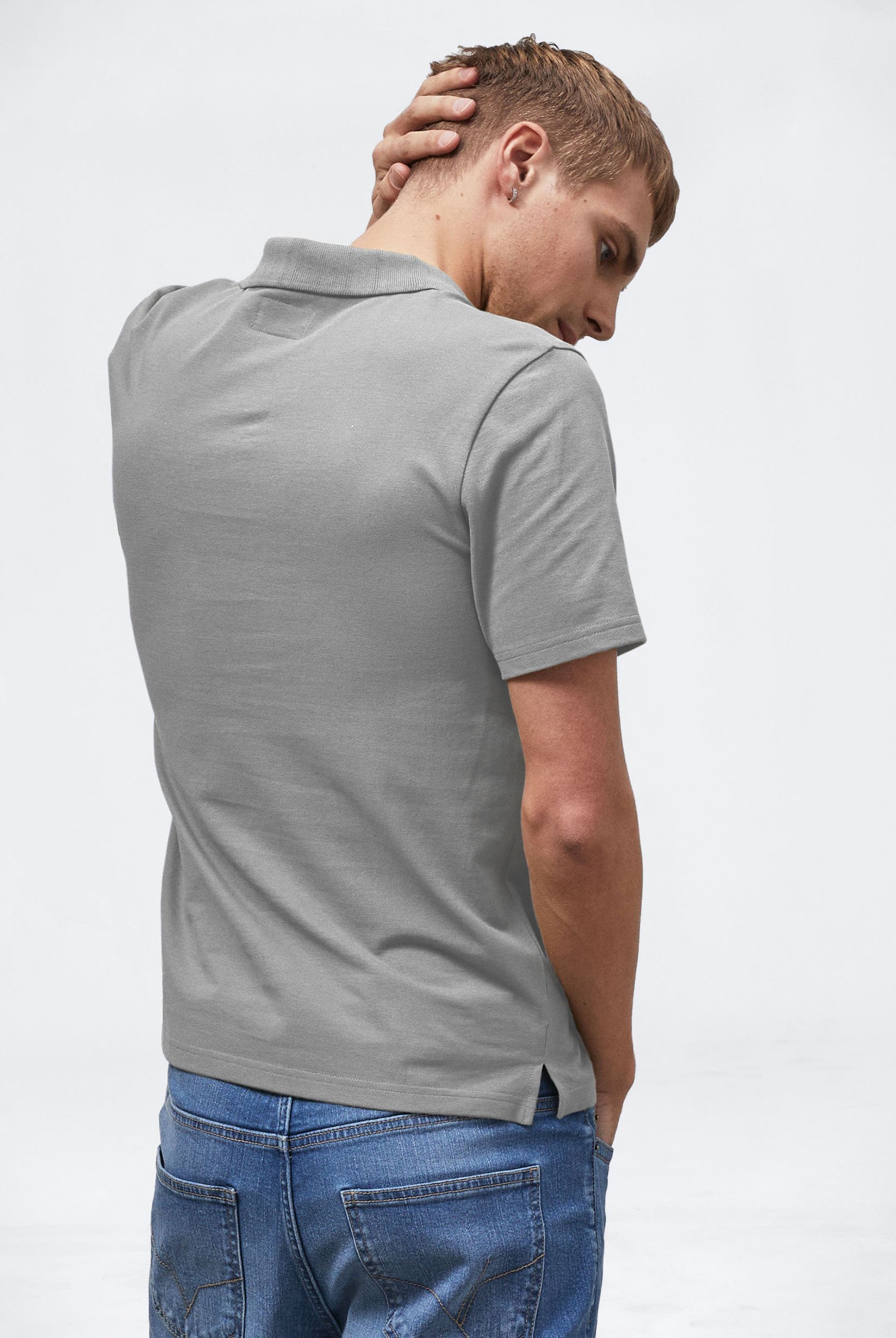 Solid Pique Polo Shirt