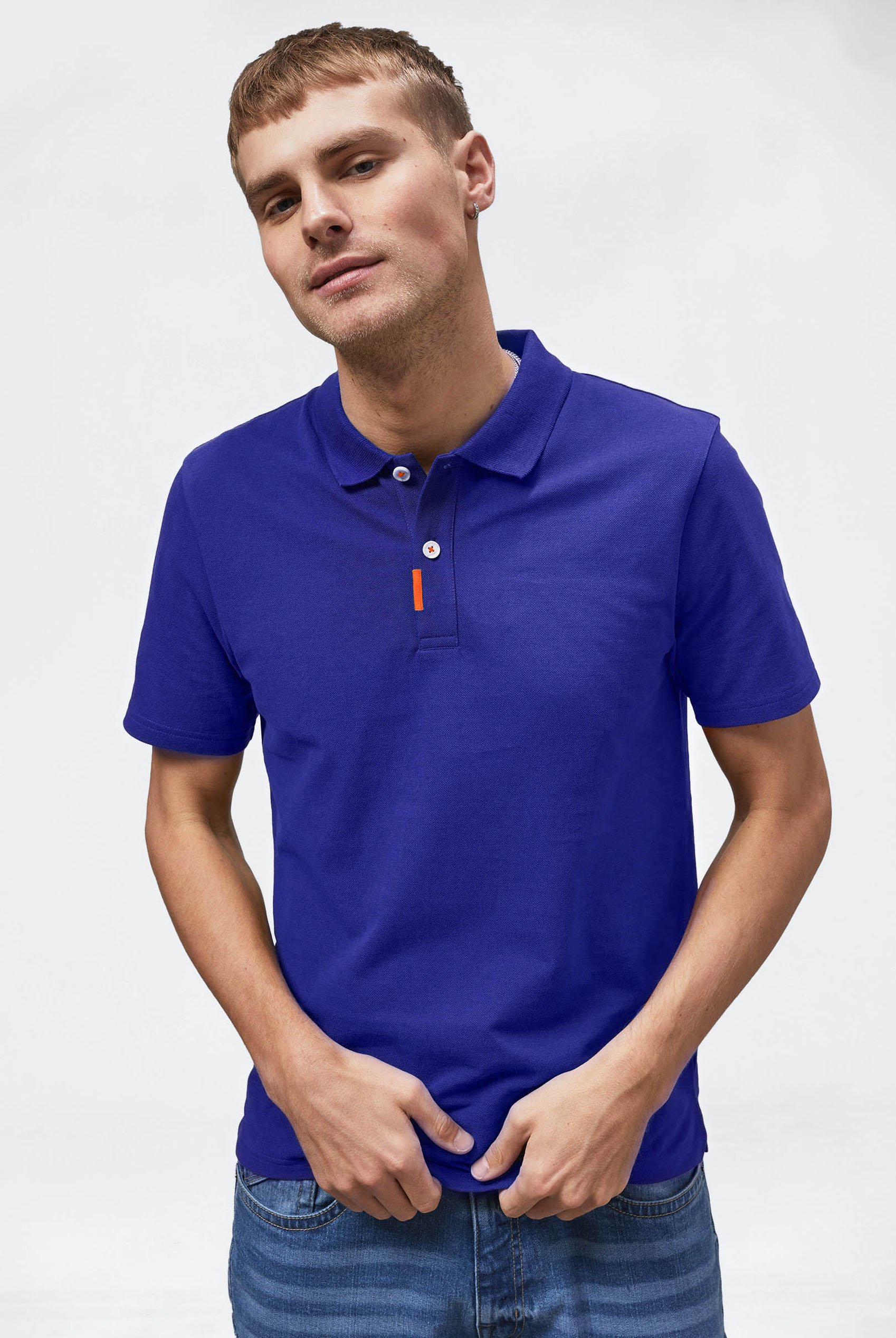 Solid Pique Polo Shirt