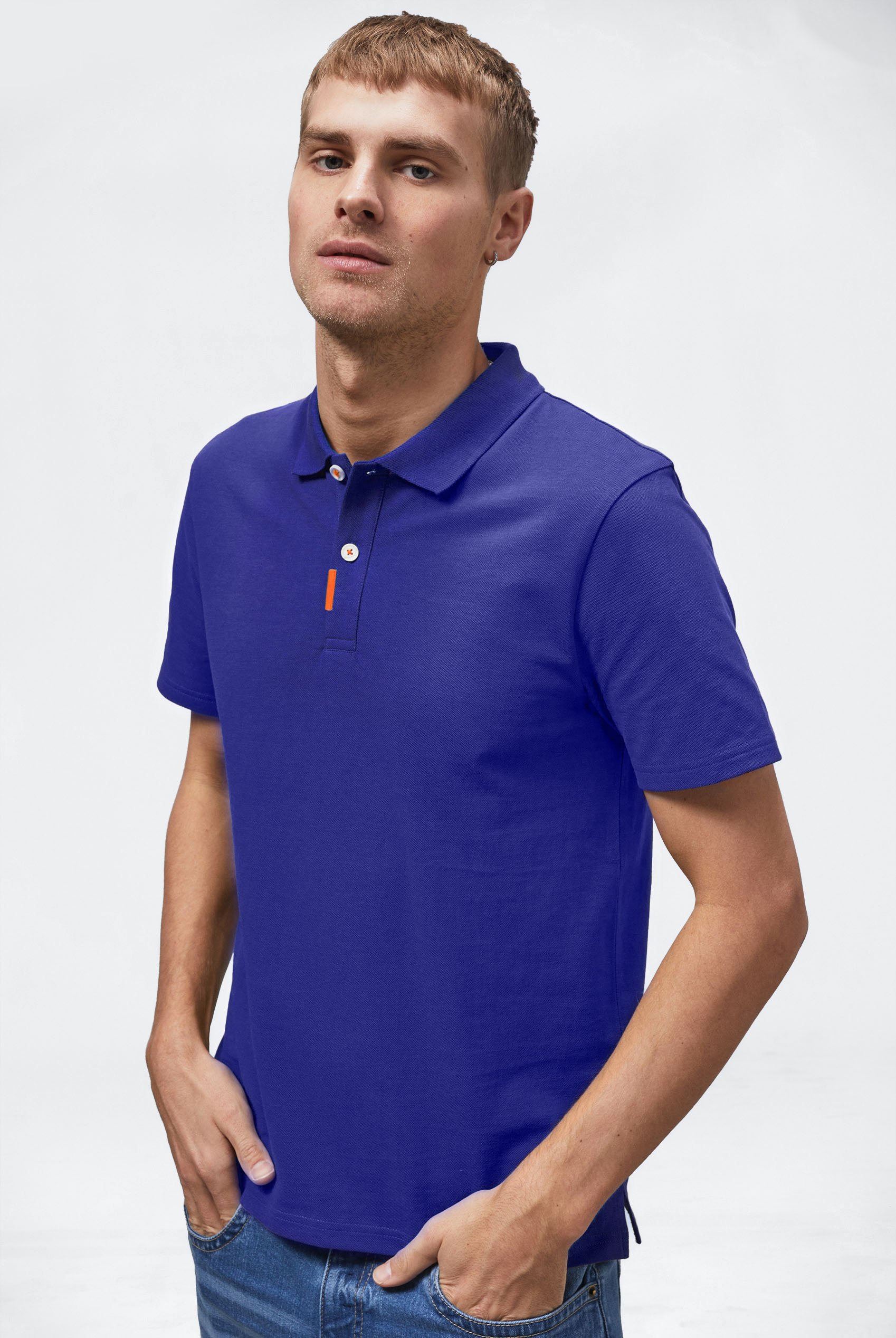 Solid Pique Polo Shirt