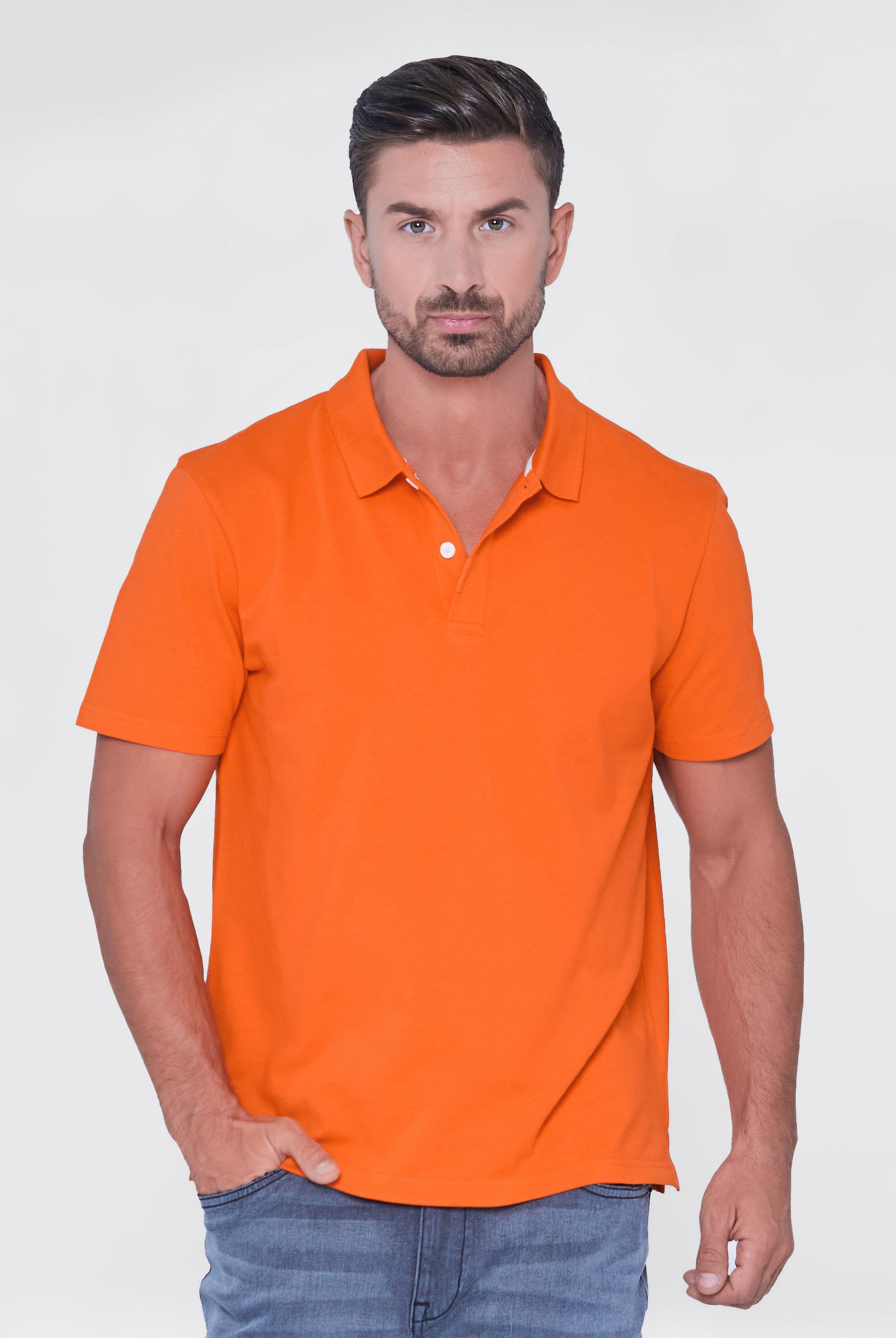 Solid Pique Polo Shirt