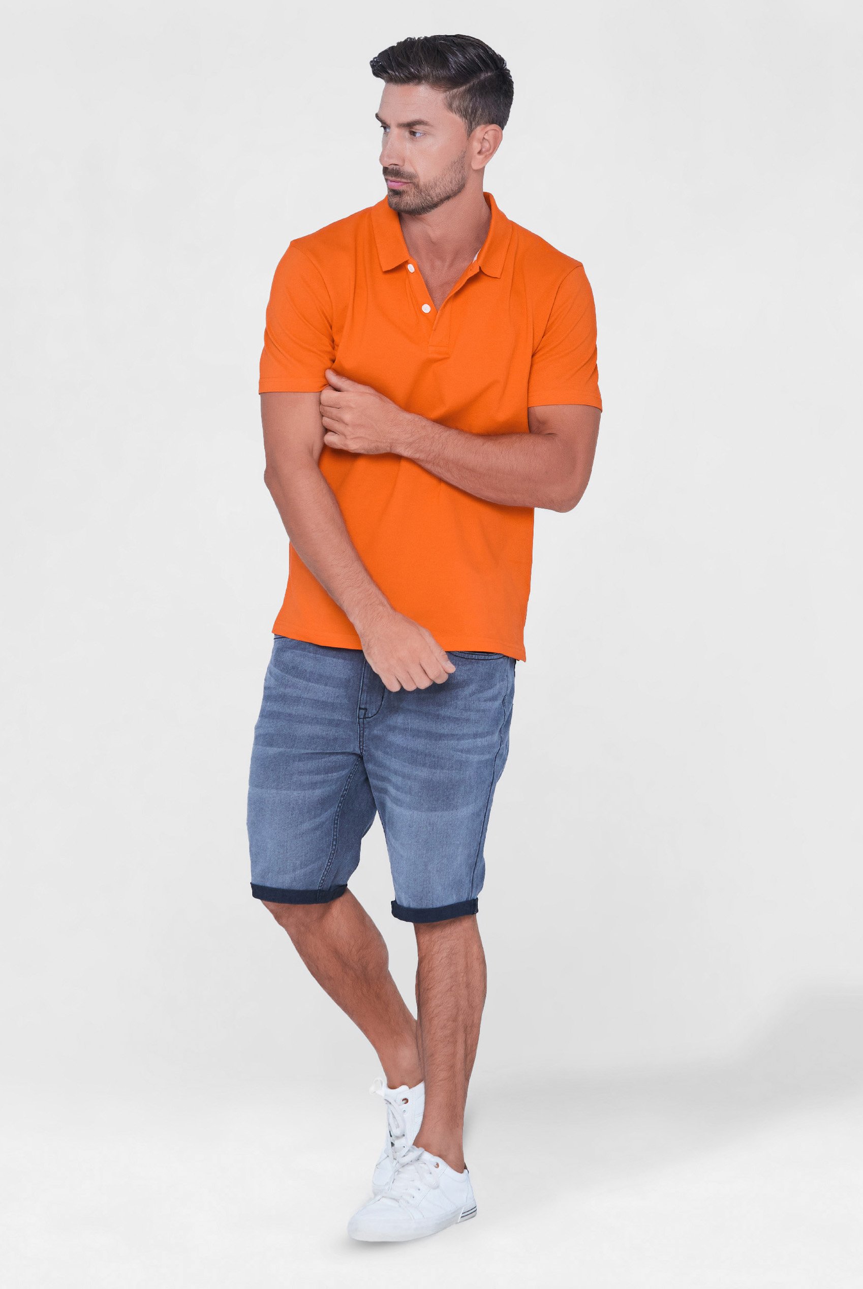 Solid Pique Polo Shirt