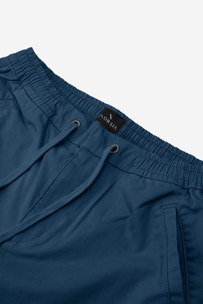 Mens Folded Hem Trousers