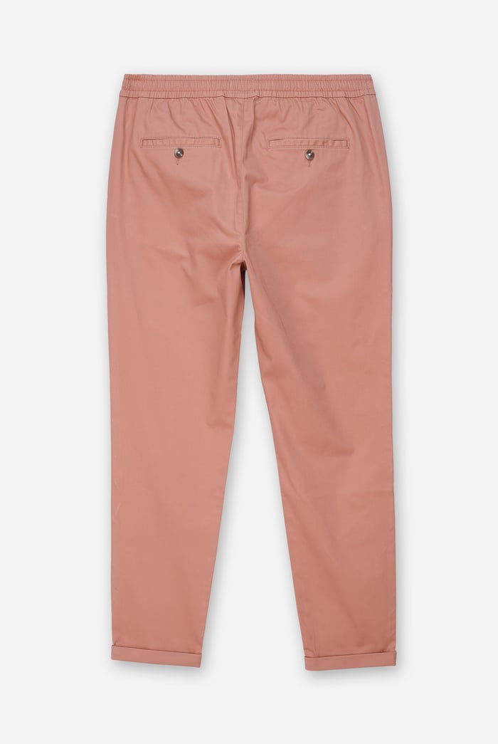 Mens Folded Hem Trousers