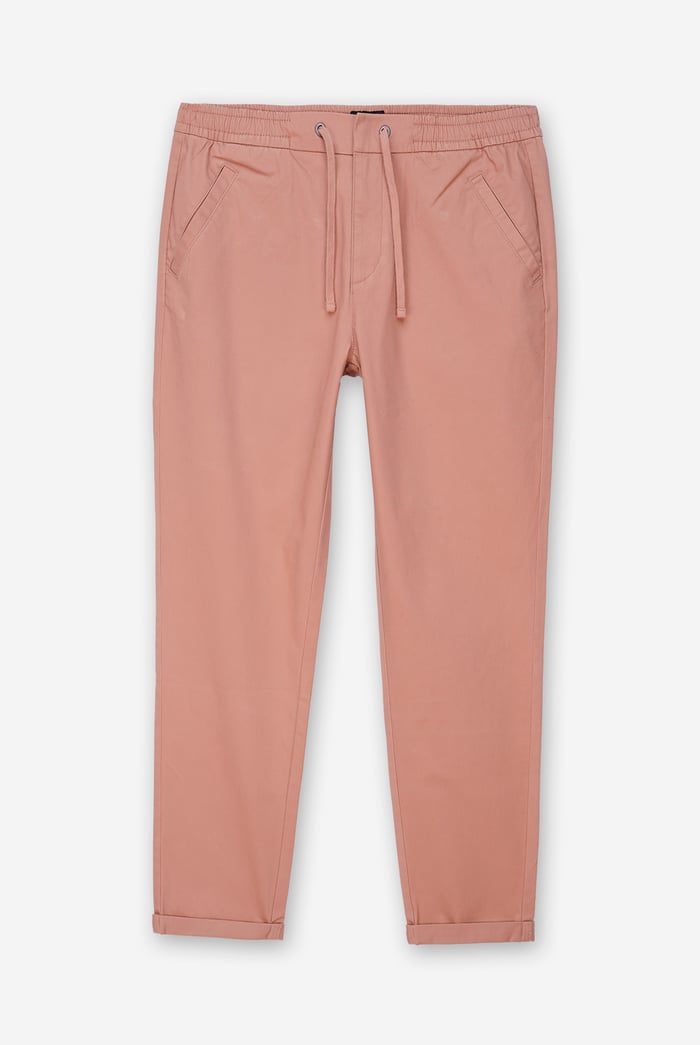 Mens Folded Hem Trousers