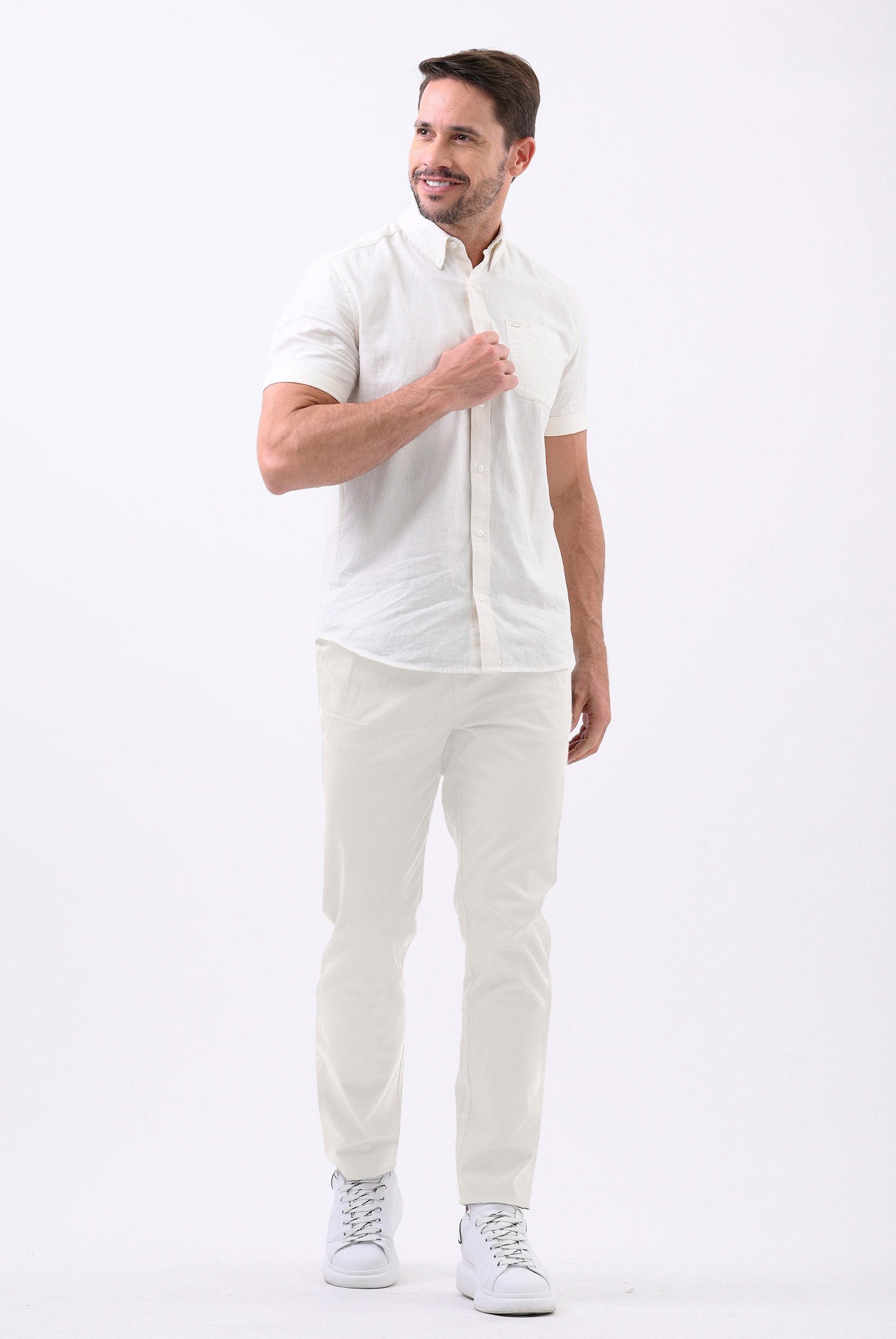 Straight Chino Trousers
