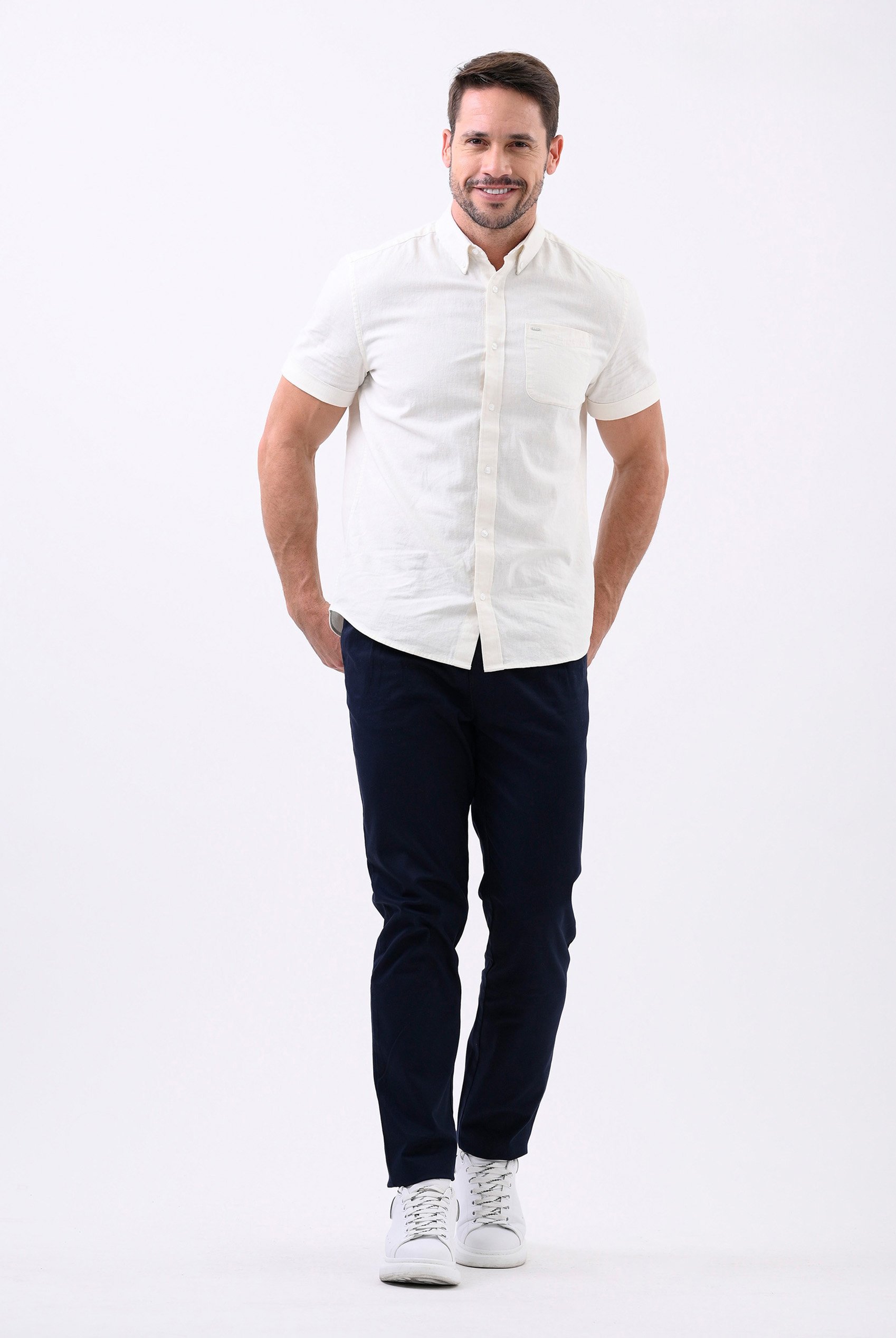 Straight Chino Trousers