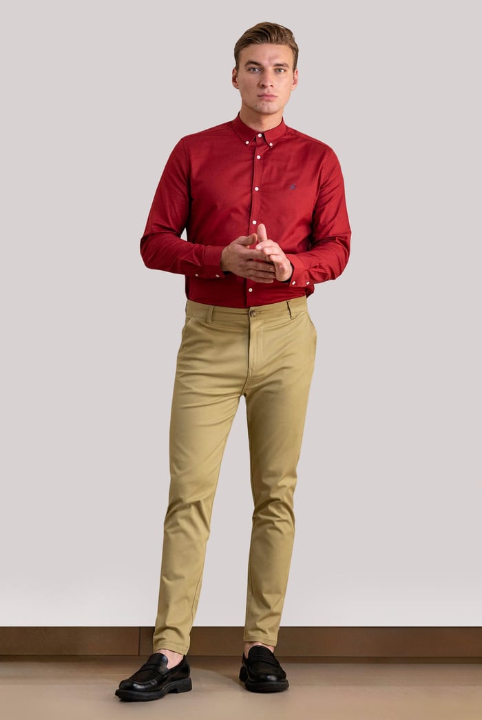 Skinny Chino Long Trousers