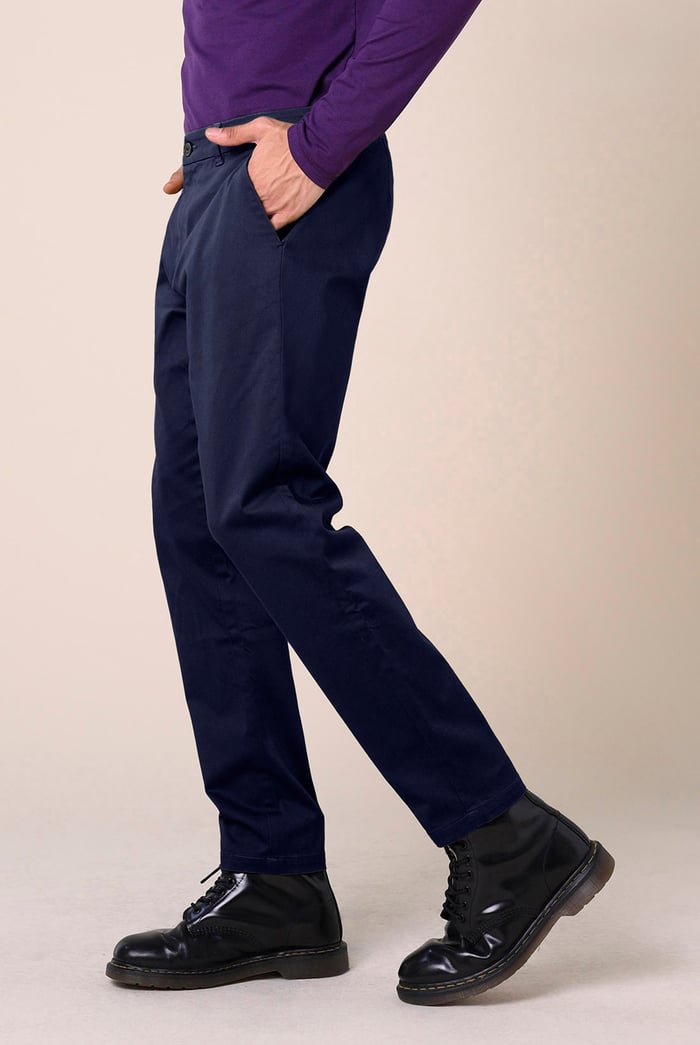 Mens Tapered Stretch Chino Trouser