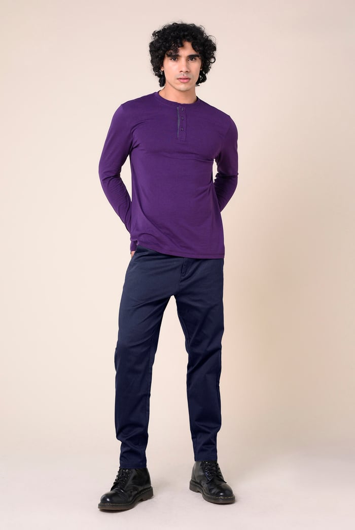 Mens Tapered Stretch Chino Trouser