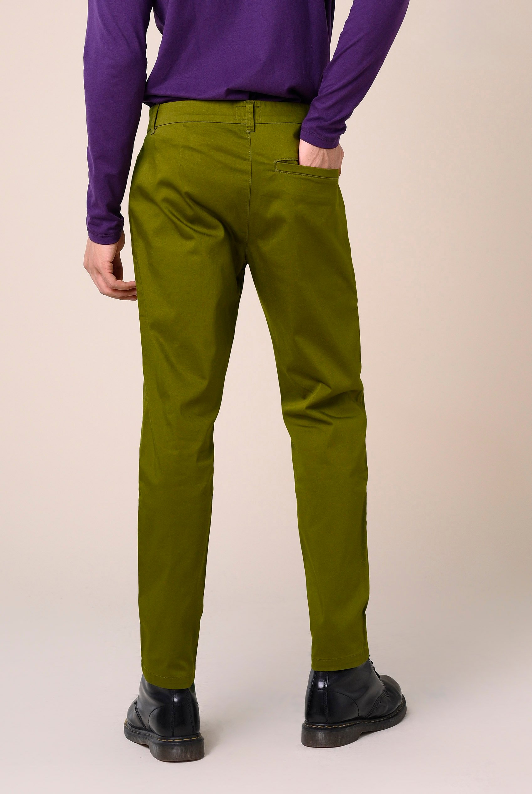 Mens Tapered Stretch Chino Trouser