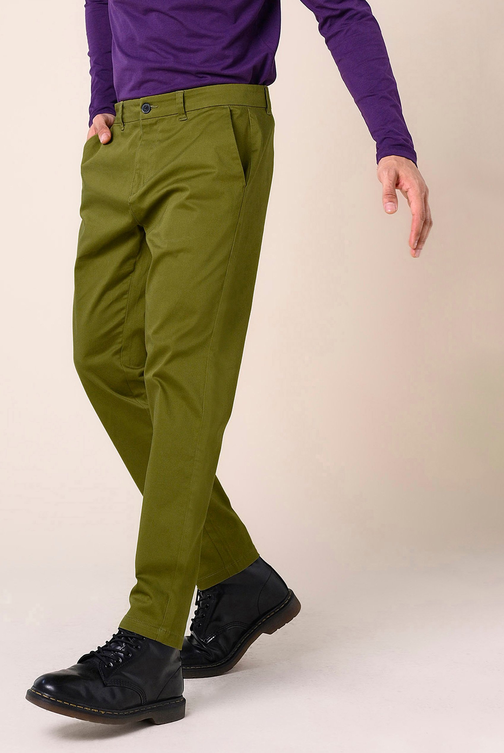 Mens Tapered Stretch Chino Trouser