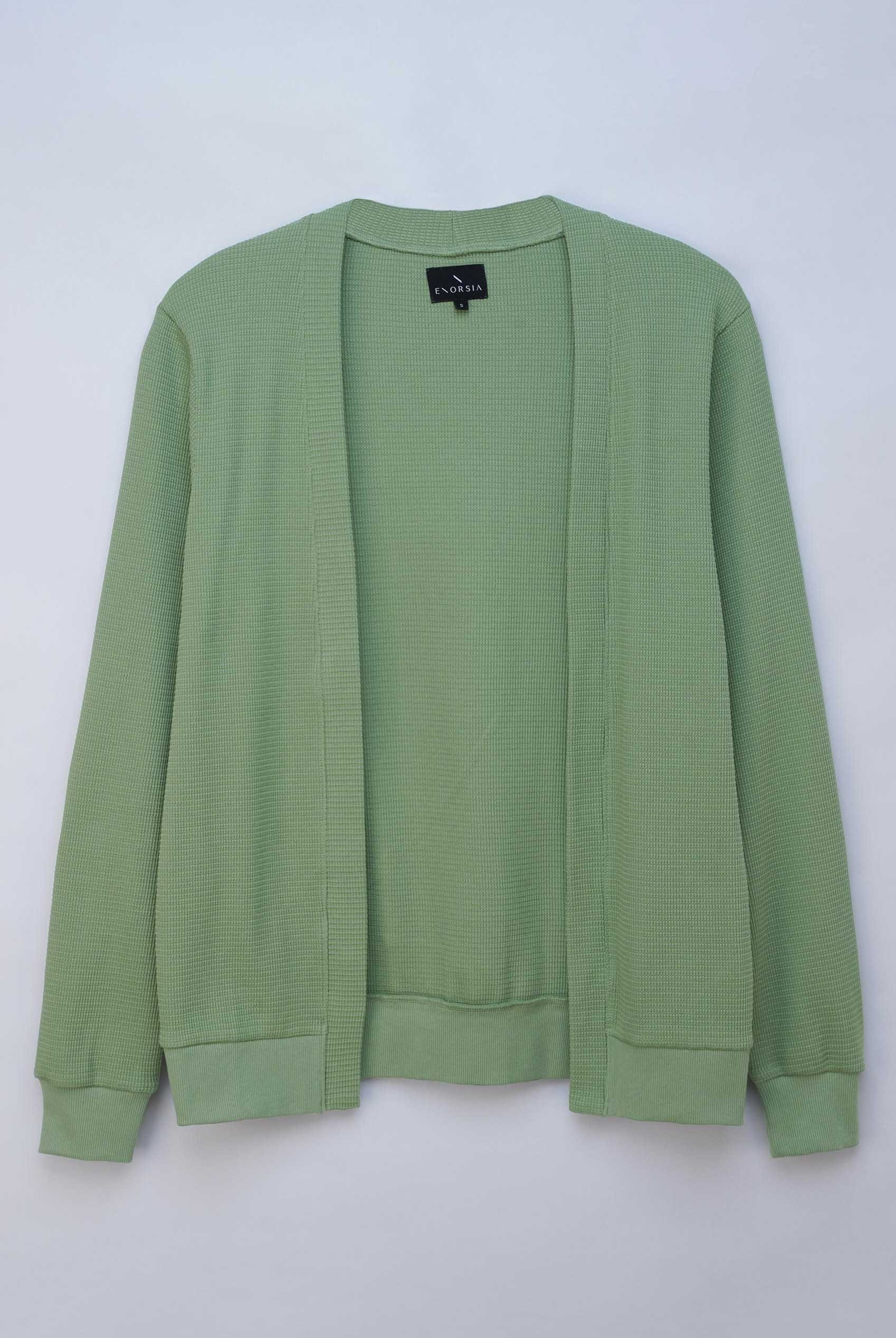 Waffle Cardigan