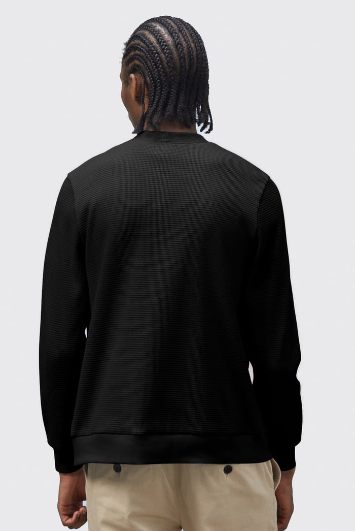 Waffle Cardigan