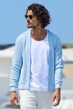 Waffle Cardigan